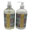 Greenwich Bay Trading Co, Jasmine and Honey Hand Soap and Shea Butter Lotion Set, 16 Ounces Each