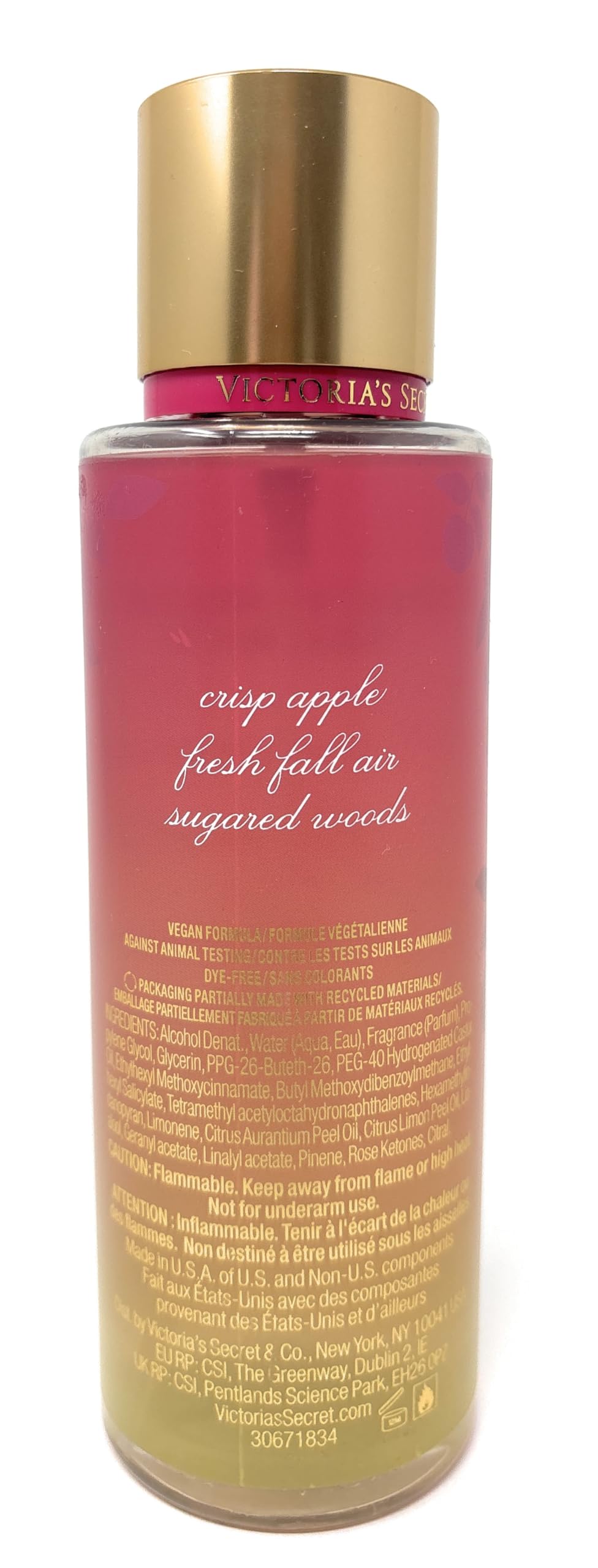 Victoria's Secret Dreamy Apple Orchard 8.4 fl oz Limited Edition