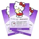 The Crème Shop | Hello Kitty Ready Set Glow Sheet Mask (3 Pack)