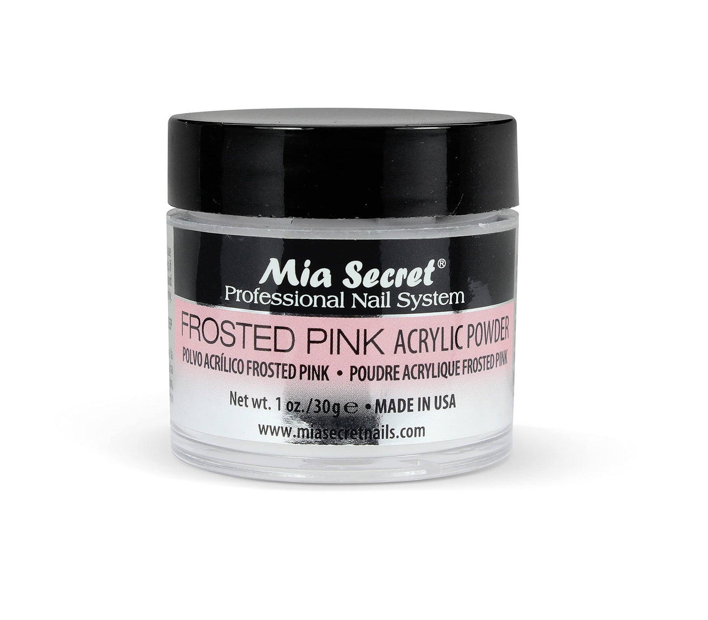 Mia Secret - Frosted Pink Acrylic Powder 1oz Beauty & Personal Care Mia Secret