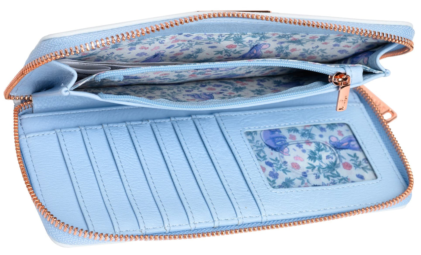 Loungefly Disney Eeyore Wallet Zip Around Clutch (Blue, Eeyore)