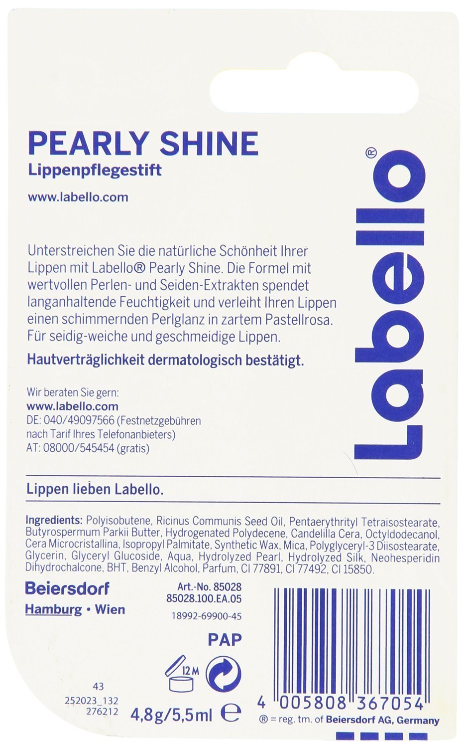 Labello Pearly Shine Lip Balm - 3 pack by Labello