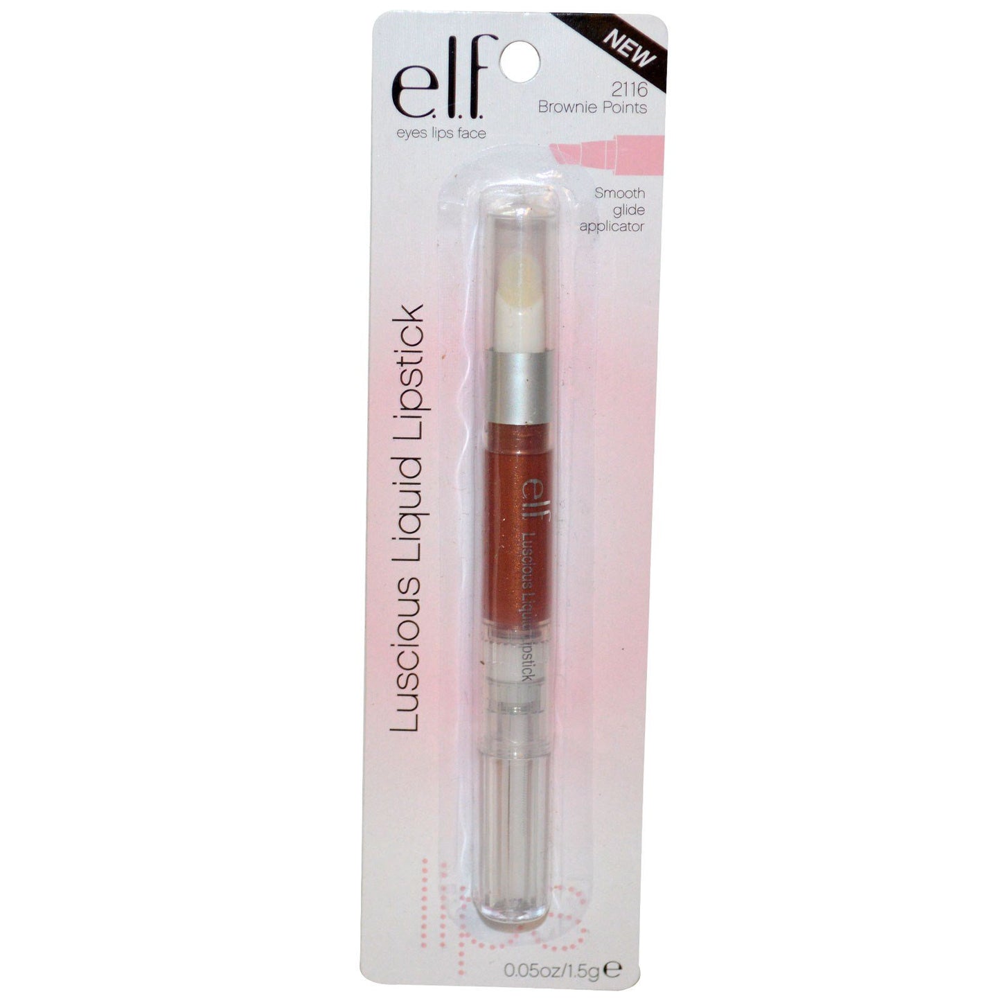 e.l.f. Cosmetics Luscious Liquid Lipstick - Brownie Points