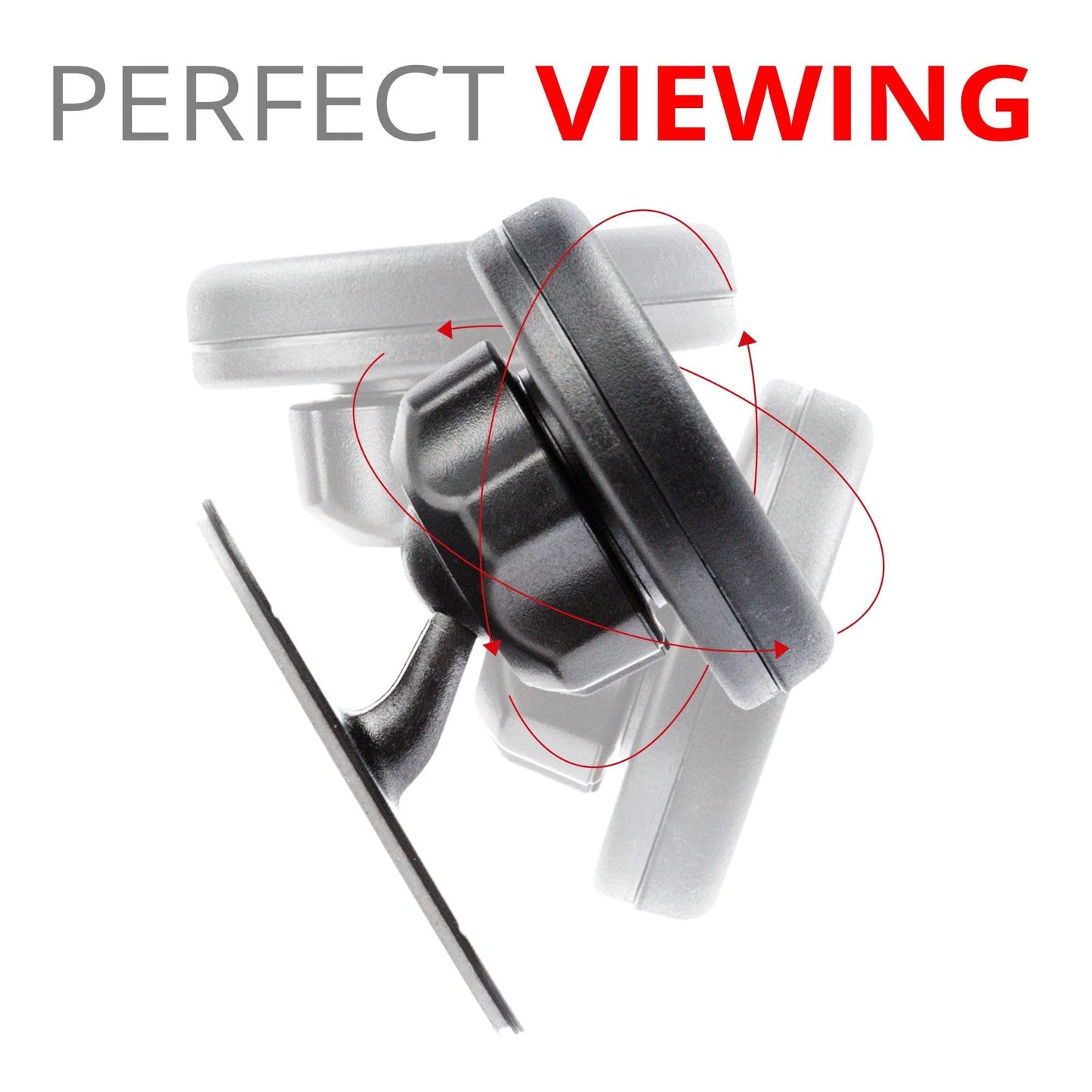 Tackform Magnetic Phone Holder [Tack Mount ] V.2.0 w/N52 Magnets [ for Car, Kitchen, Bedside, Bathroom ] Stick On Dash Mount with Authentic 3M Sticky…