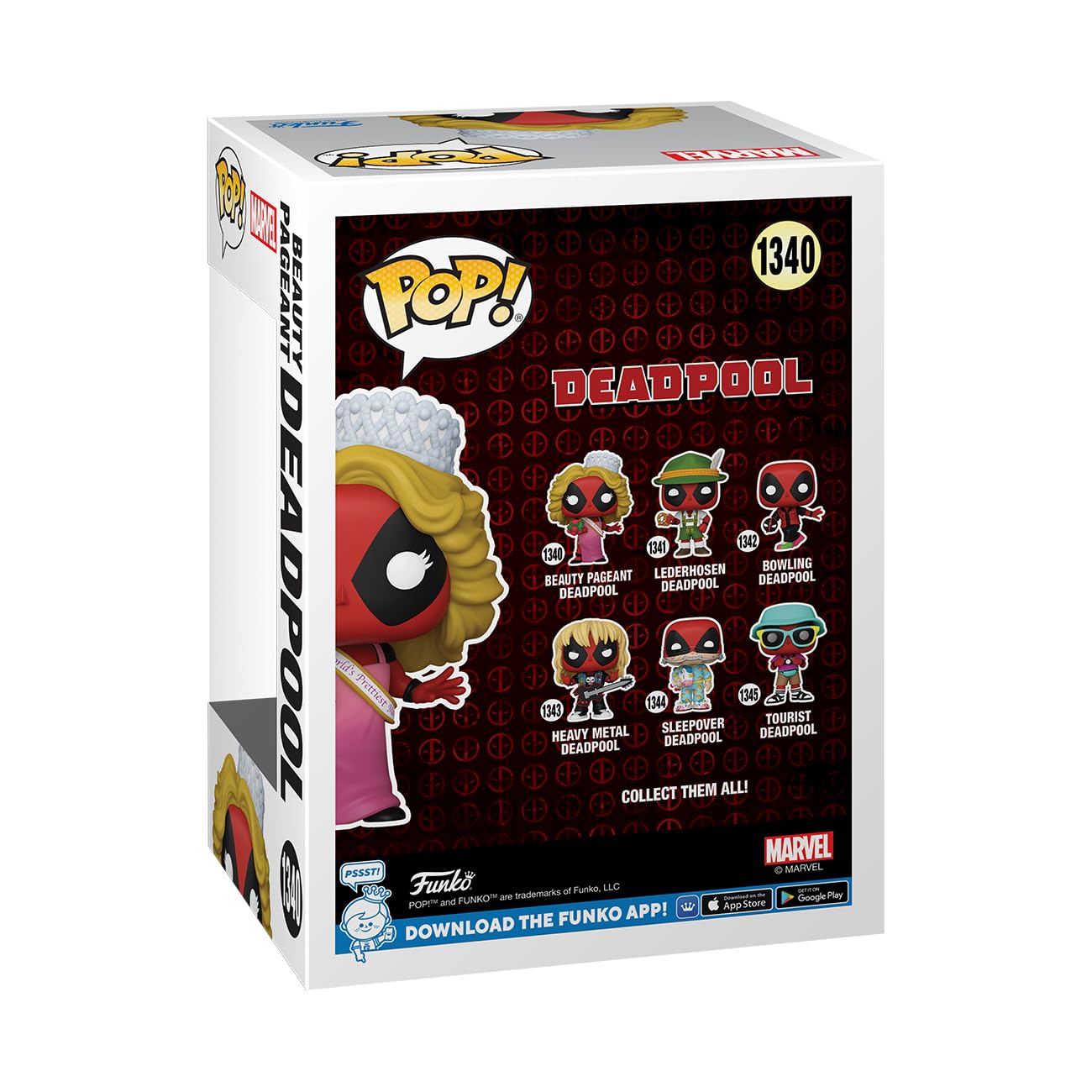 Funko POP! Marvel: Deadpool - Beauty Pageant Winner Pageant - Collectable Vinyl Figure - Gift Idea - Official Merchandise - for Kids & Adults…