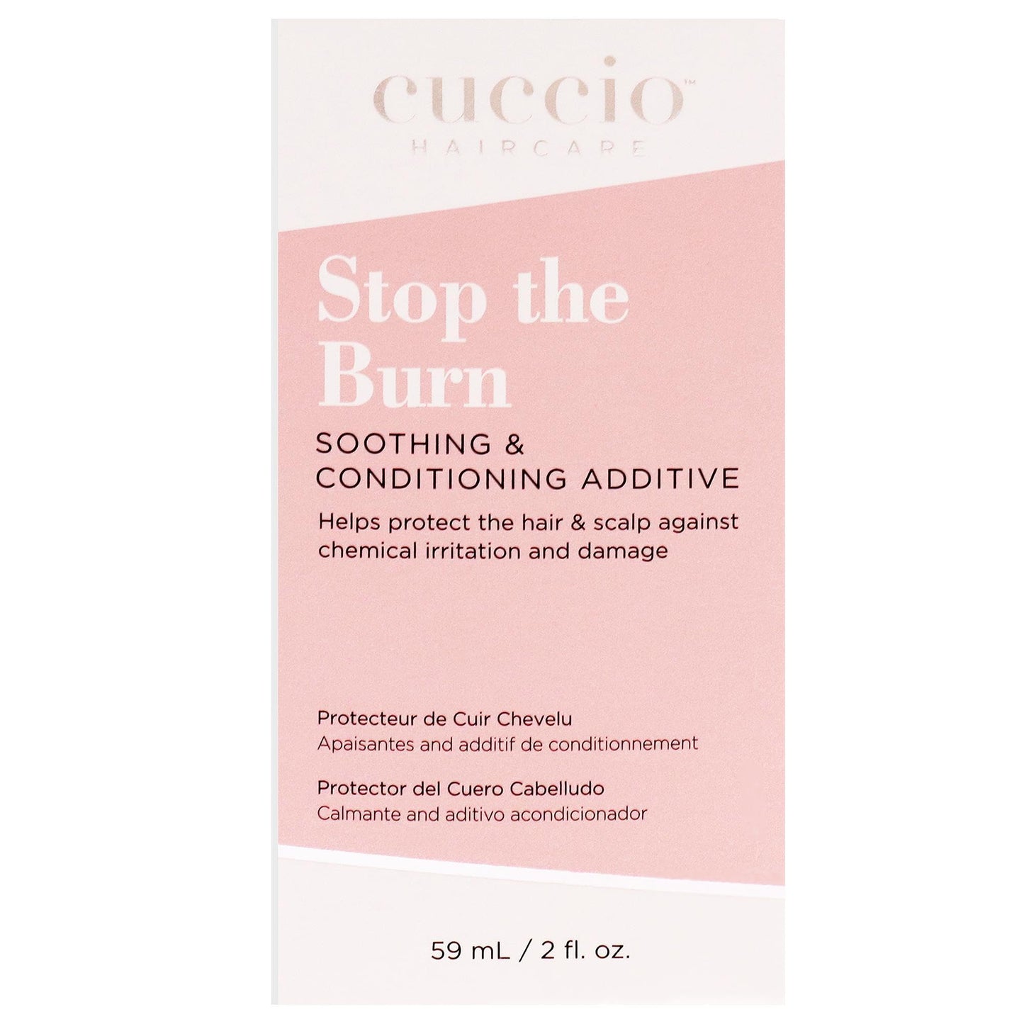 Cuccio Haircare Stop The Burn - Prevents Chemical Burn And Peroxide Damage - Reduces Scalp Itching And Irritations - Can Be Mix Into Formula - Apply