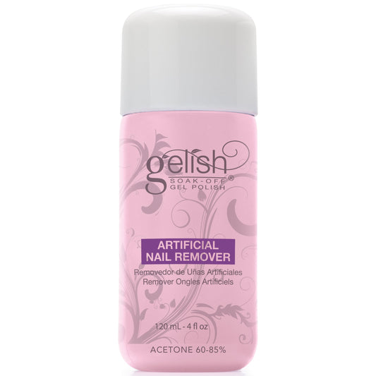 Gelish Artificial Nail Remover - Soak-Off Polish Remover for Fast, Gentle, Prevents Drying, and Maintains Healthy Nails. Ideal for Professional