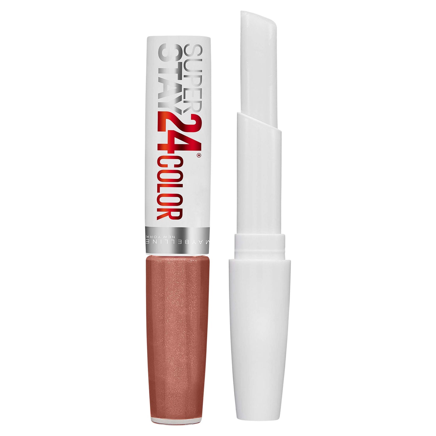 Maybelline New York Superstay 24, 2-step Lipcolor, More and More Mocha 141