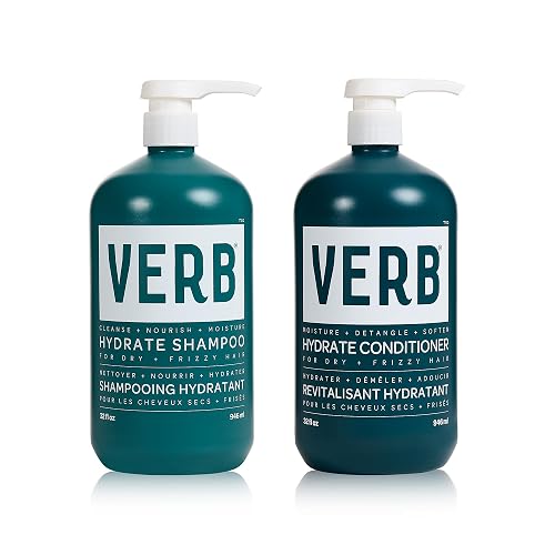 Verb Hydrate Shampoo & Conditioner Duo, 32 oz