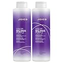 Joico Color Balance Purple Shampoo & Conditioner Set | Eliminate Brassy and Yellow tones | For Cool Blonde or Gray Hair