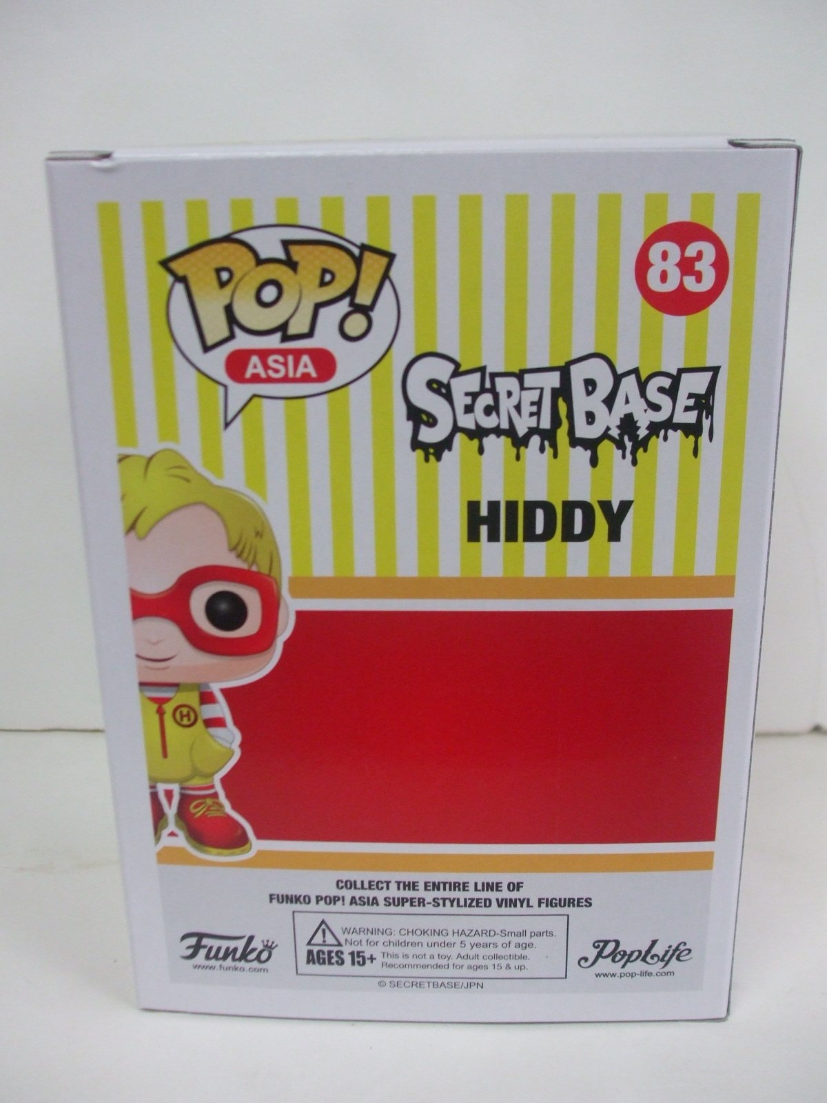 Funko Pop! Hiddy #83 (Joker Variant) Secret Base Pop Asia - 2016 Toy Convention Exclusive