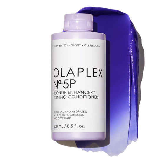 Olaplex Nº.5P Blonde Enhancer Purple Toning Conditioner: Neutralizes Brassiness & Strengthen | Repairs Damages & Hydrates Hair | For Coily, Curly