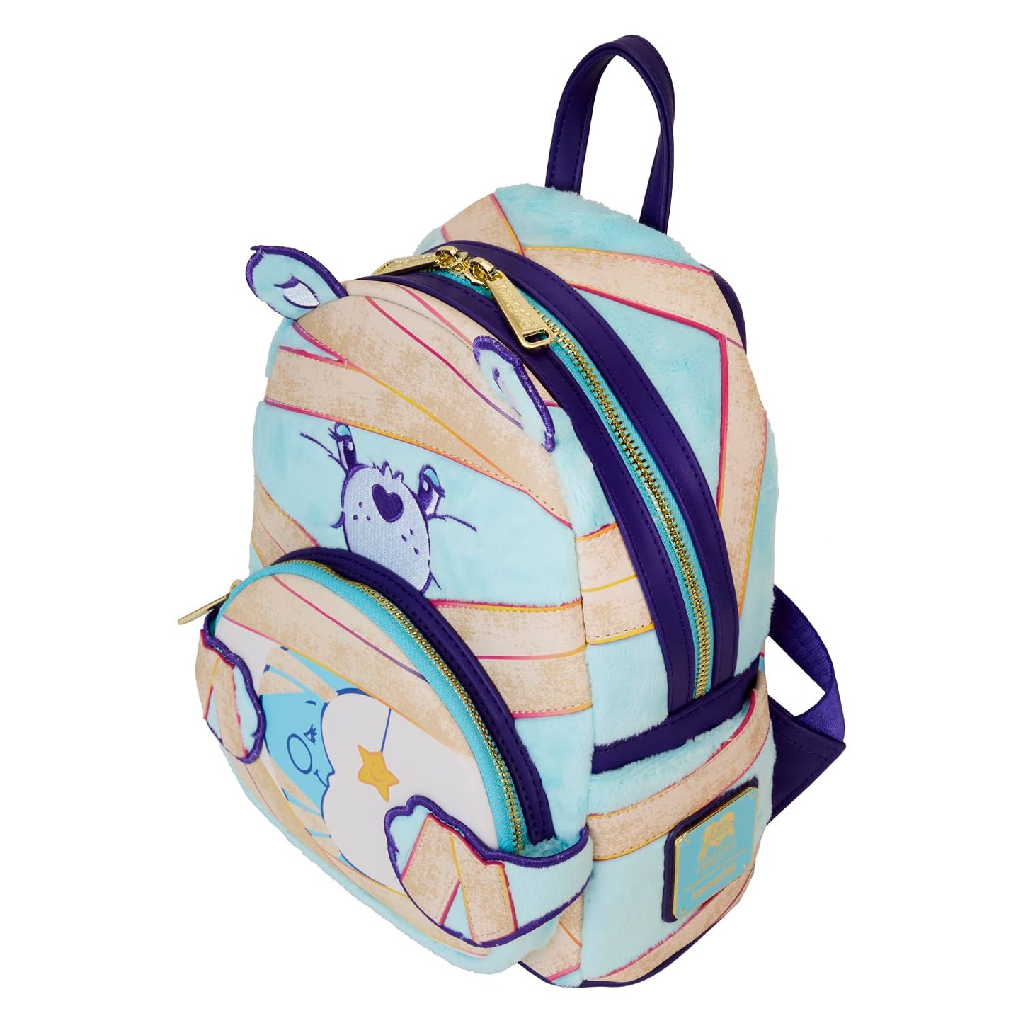 Loungefly Bisounours x Universal Monsters sac à dos Mini Bedtime Bear Mummy