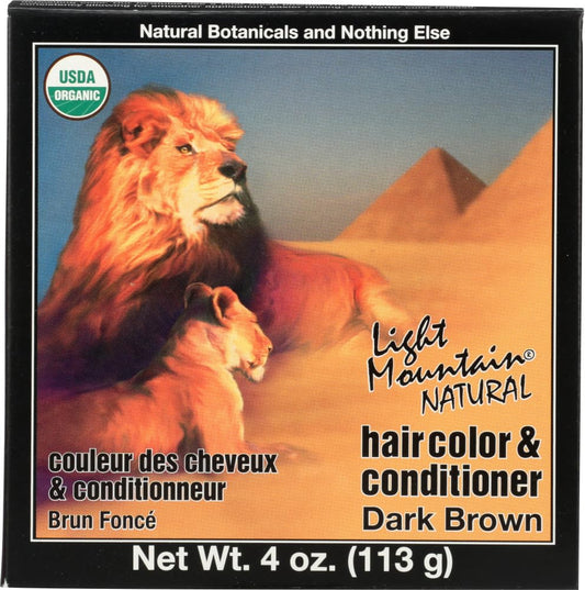 Light Mountain Henna Dark Brown 4 Oz2