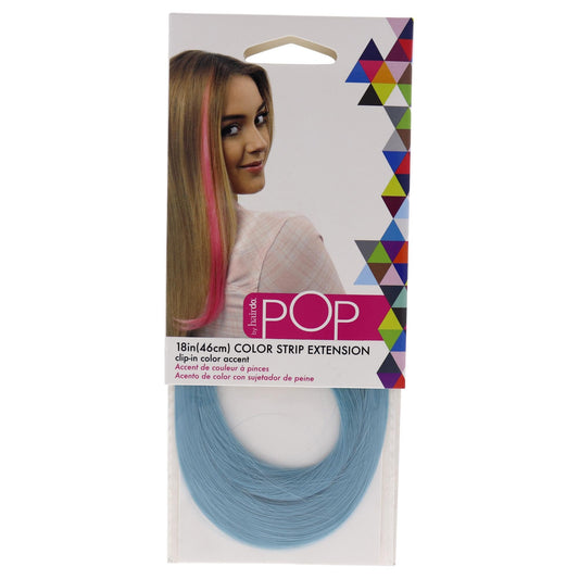 Hairdo Pop Color Strip Extension Blue Frosting Beauty & Personal Care HairDo