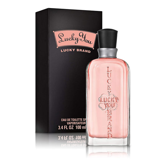 Lucky Brand Lucky You Perfume for Women, Eau De Toilette Day or Night Spray with Fresh Flower Citrus Scent, 3.4 fl oz Beauty & Personal Care Lucky Brand
