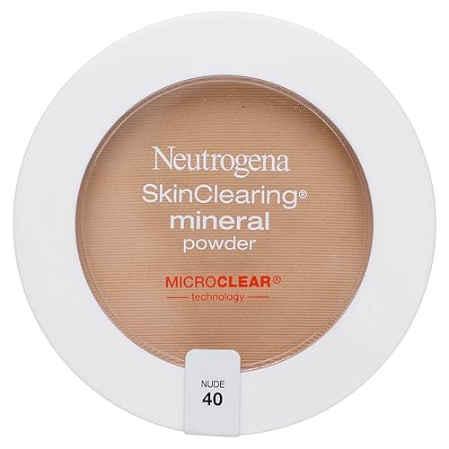 Neutrogena SkinClearing Mineral Powder, Nude 40