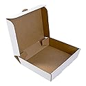 AmerCareRoyal Half Pan Corrugated Catering Box - Secure Stackable Food Delivery Container, Bakery Cardboard Food Storage Boxes, 13” x 10-7/8” x 3”…