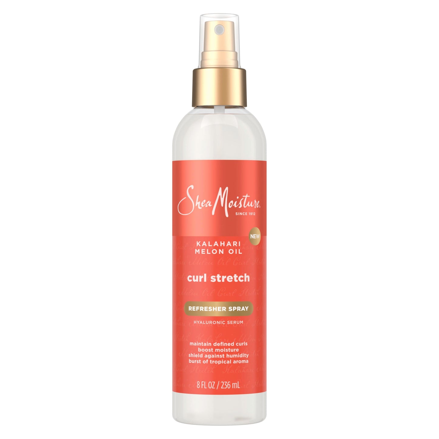 SheaMoisture Curl Stretch Refresher Spray Kalahari Melon Oil and Marula Oil Between Wash Style Stretcher Boosts Hydration, Fights Humidity and Frizz