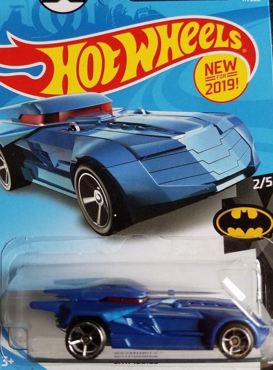 Hot Wheels 2019 DC Batman Batmobile 17/250, Blue