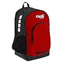 Capelli Sport 19 Inch Laptop Backpack, Gym Travel Bag with Computer Sleeve, Black/Red