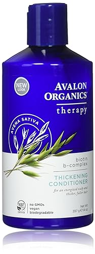 Avalon Organics Thickening Conditioner, 14 Ounce (Pack of 3)