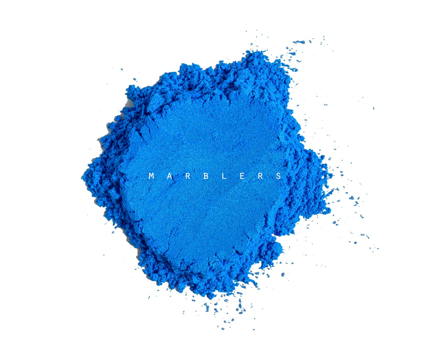 MARBLERS Fine Synthetic Mica Powder [Wonder Blue] 0.11oz (3g) | Highly Pigmented | Non-Toxic, Vegan, Cruelty-Free | Lip Gloss, Lipstick, Bath Bomb