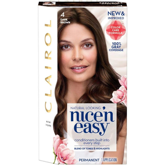Clairol Nice&Easy 4 Dark Brown Hair Color