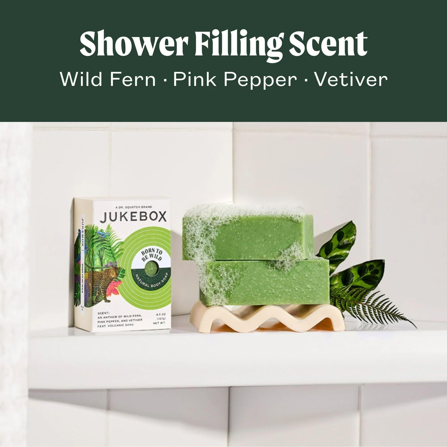 JUKEBOX Soap,Born to Be Wild Scent, Natural Bar Soap for Women, Medium Scrub, Cold Process, Bath Soap, No Harmful Ingredients, All Skin Types, Wild