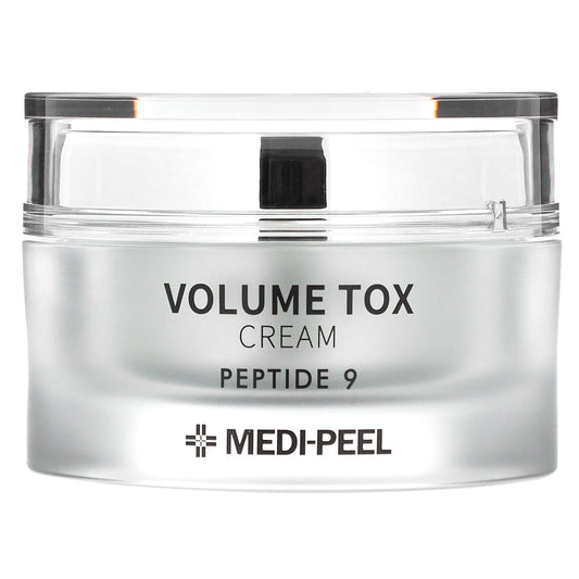 Medi-Peel Peptide 9, Volume Tox Cream, 1.76 oz (50 g), Anti-wrinkle cream, Collagen, Hyaluronic acid, Moisturizing Cream, Enhance Elasticity
