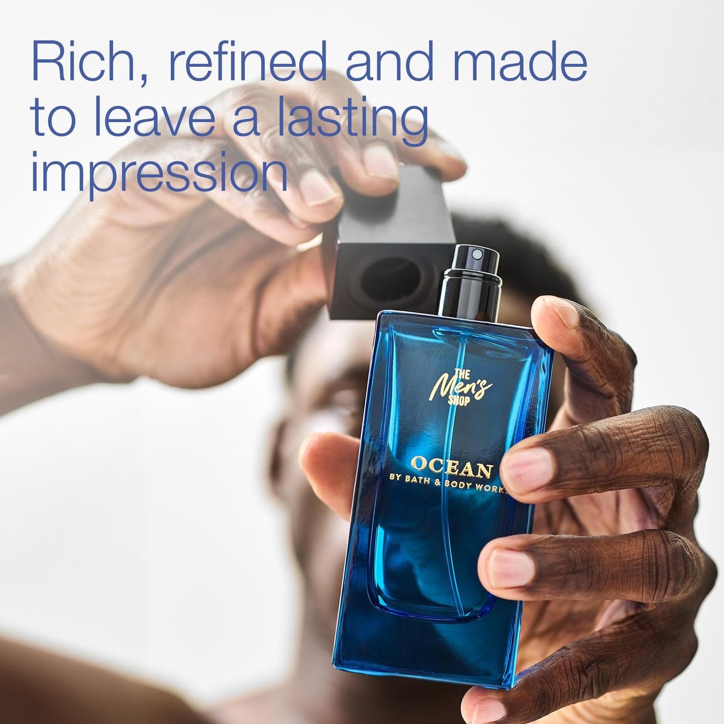 Bath & Body Works Ocean Cologne - Men’s Cologne for Everyday Use - Long-Lasting High Fragrance Oil Concentration - Dermatologist-Approved