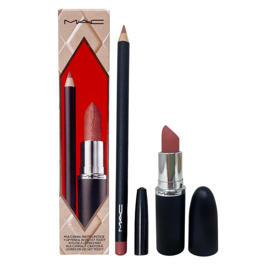 M·A·C Cosmetics Holiday Exclusive Topsy-Teddy Lip Kit - M·A·Cximal Matte Lipstick + Lip Pencil