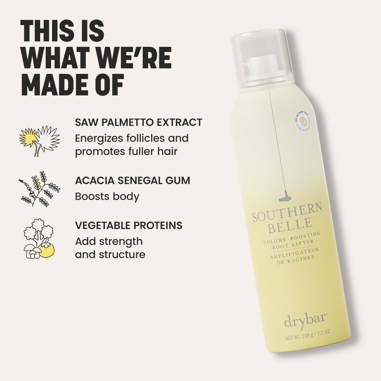 Southern Belle Volume-Boosting Root-Lifter