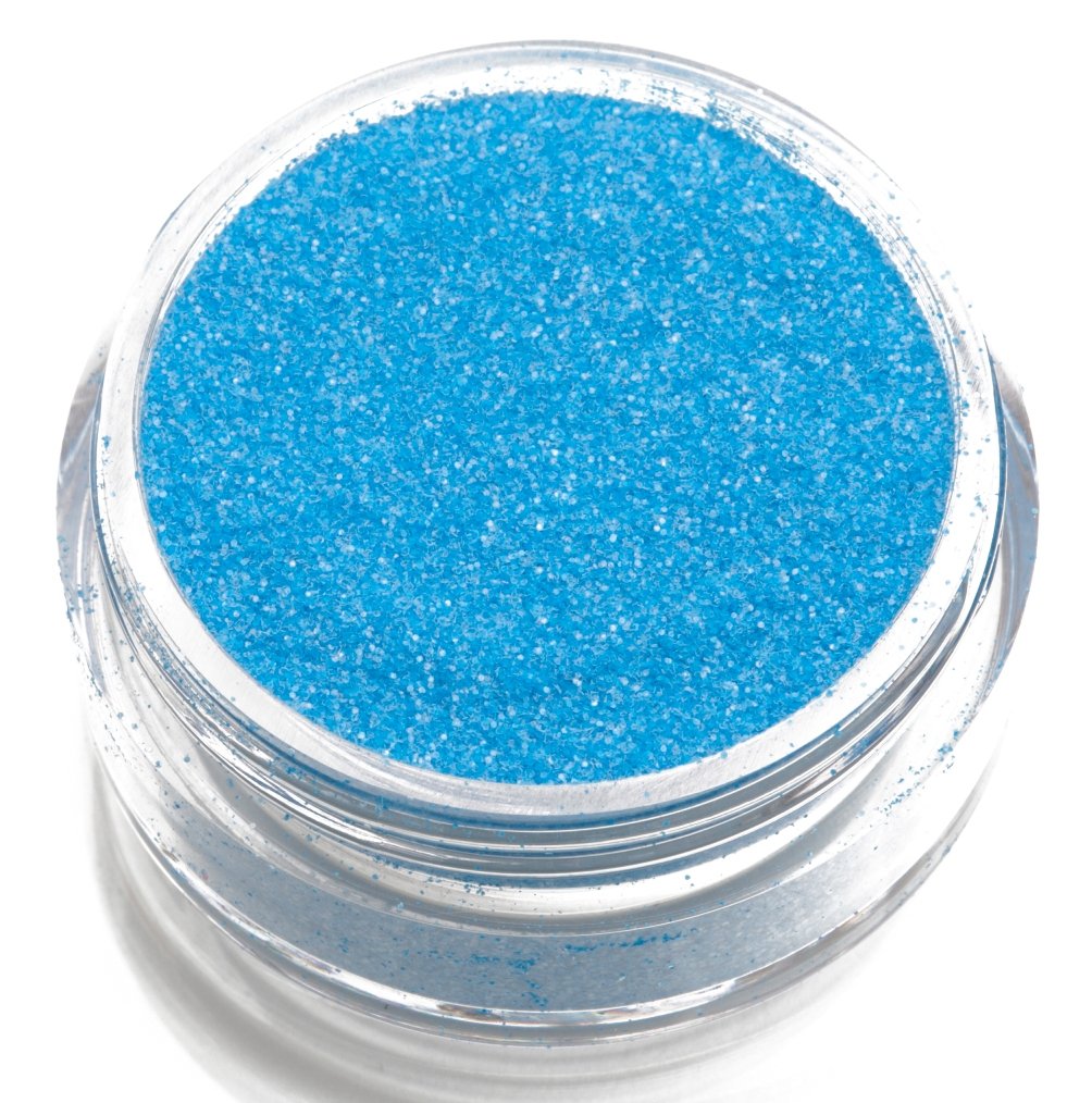 Neon Shimmer Glimmer Body Art Glitter for Children Temporary Tattoos (Neon Blue)