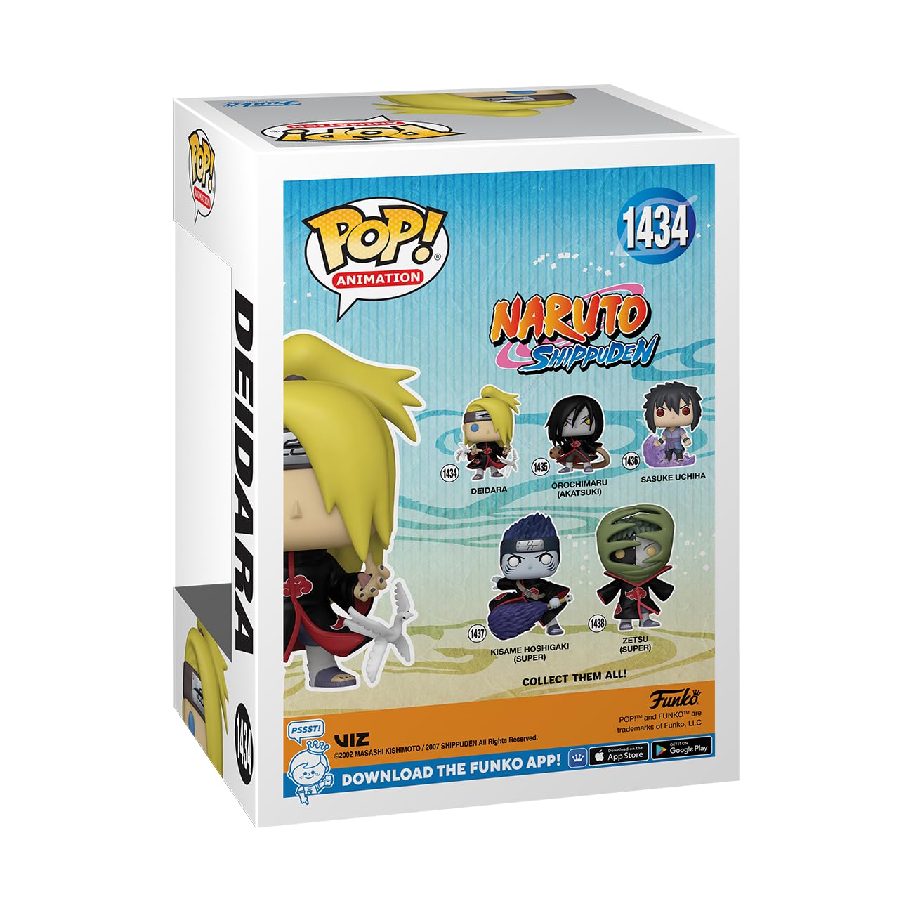 Funko POP! Animation: Naruto - Deidara - Collectable Vinyl Figure - Gift Idea - Official Merchandise - for Kids & Adults - Anime Fans - Model Figure…
