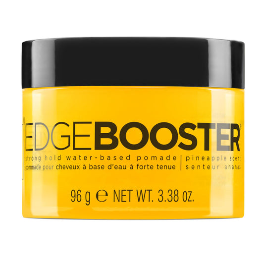 Style Factor Edge Booster Strong Hold Water-Based Pomade | Formulated with Argan Oil for Moisture & High Shine | Long Lasting Edge Control Gel |