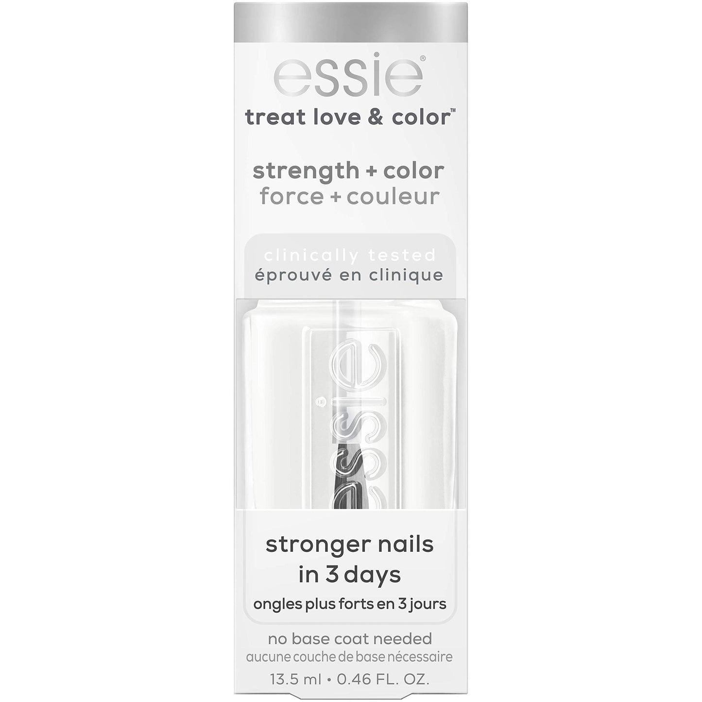essie Treat, Love and Color, Strength and Color Nail Polish Nail Care, Clear Gloss, 0.46 Ounce Beauty & Personal Care essie