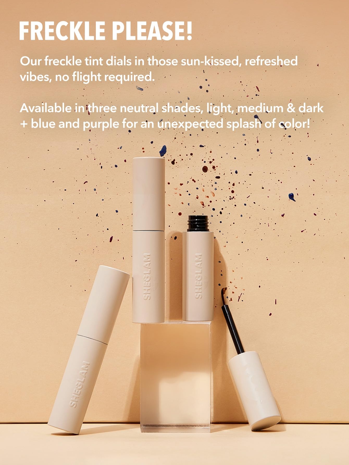 SHEGLAM Freck Please Freckle Tint-03 Dark Chocolate
