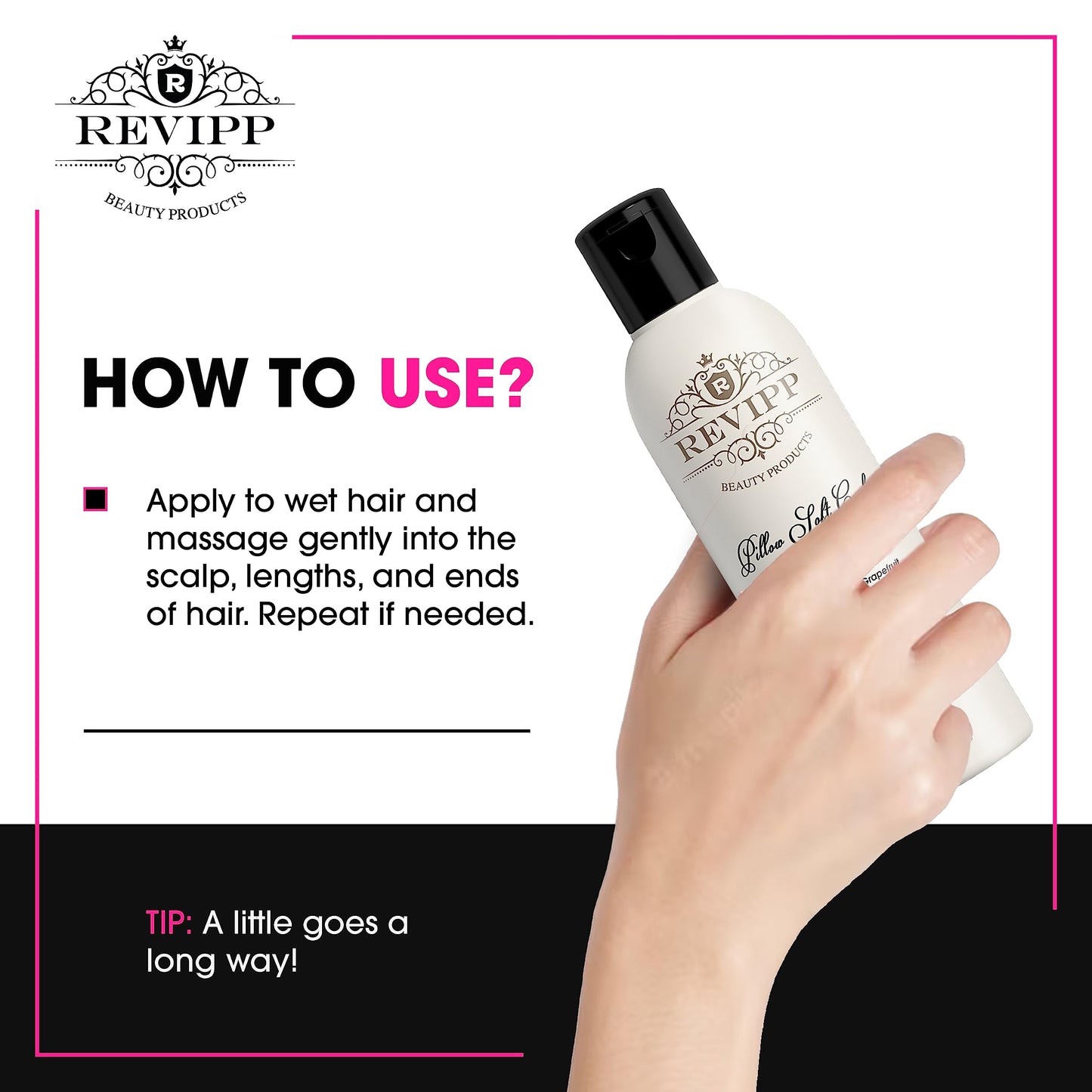 REVIPP Shower Combo: Shampoo and Conditioner Duo for Luxurious Hair Care - Rejuvenating and Hydrating Formula for a Refreshing Shower Experience