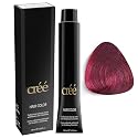 Cree Professional 7.26 - Red Irisee Permanent Hair Color - Long Lasting, Rich Vibrant - Gray Coverage 100ml - 3.4 fl.oz.