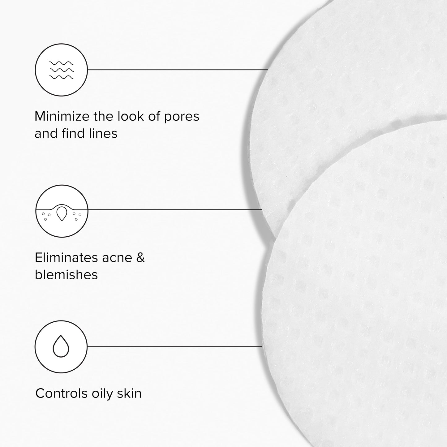 DRMTLGY Tingl Exfoliating Face & Body Pads - Glycolic, Lactic & Salicylic Acid for Acne, Pores, Blackheads & Wrinkles - AHA BHA Toner Pads for Oily