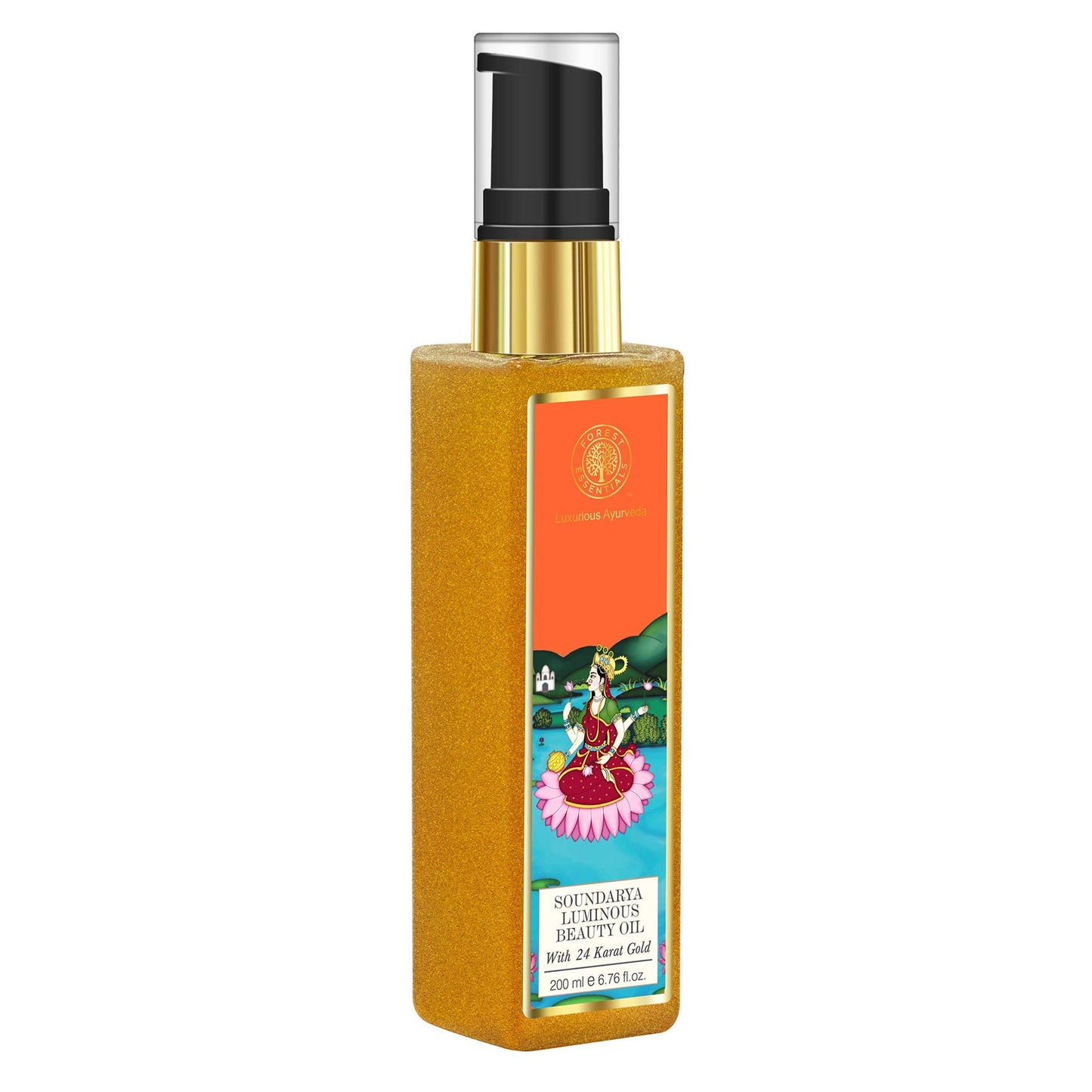 Forest essentials Soundarya Beauty Body Oil 200 ml By IndianMedicalStore