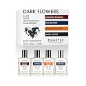 DEMETER Fragrance's Dark Flowers Humongous Miniature Set of 4 - Witching Hour - Dark Roses - Vampire Blooms - Transfixed - Perfume Sampler Set Beauty & Personal Care DEMETER