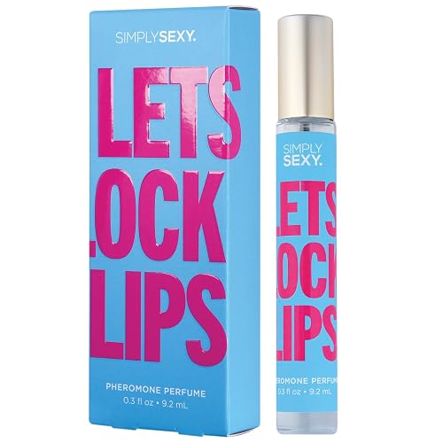 SIMPLY SEXY Affirmations Let's Lock Lips Pheromone Perfume - Soft Floral Fragrance with Notes of Natural Bergamot, Lemon, Cardamon, Mimosa and Violet