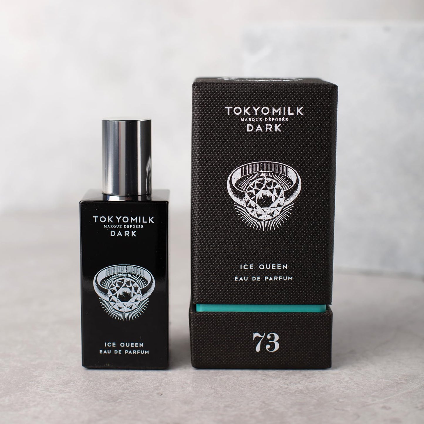 TOKYOMILK Ice Queen Eau de Parfum, 1.6 fl. oz, 47.3 ml - Sparkling Citrus, Osmanthus, Salt Crystals, Aquamarine - Sophisticated & Elegant Design, Men Beauty & Personal Care TOKYOMILK