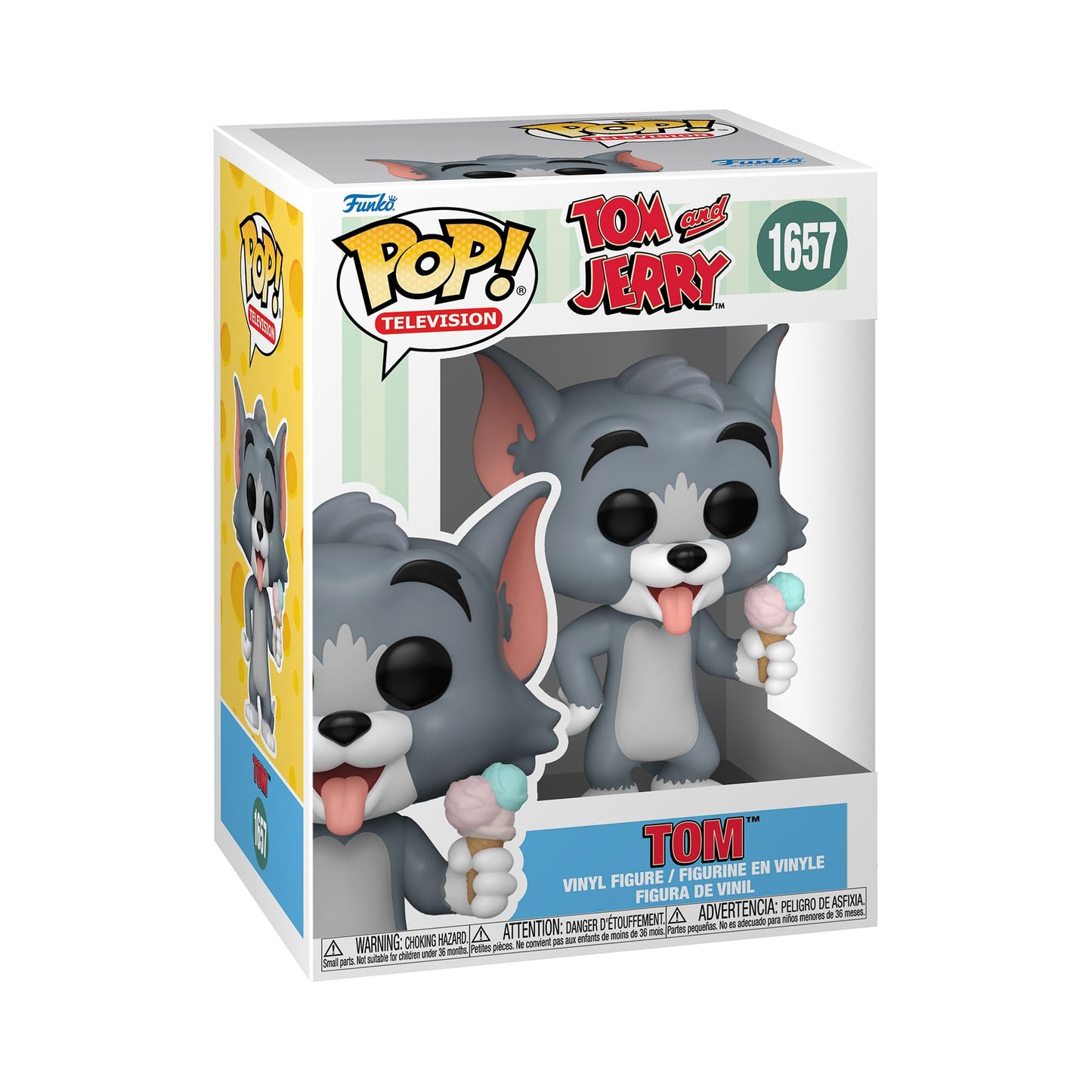 Funko Pop TV: Tom and Jerry - Tom - Collectable Vinyl Figure - Gift Idea - Official Merchandise - Toys for Kids & Adults - Cartoon/Animation Fans…