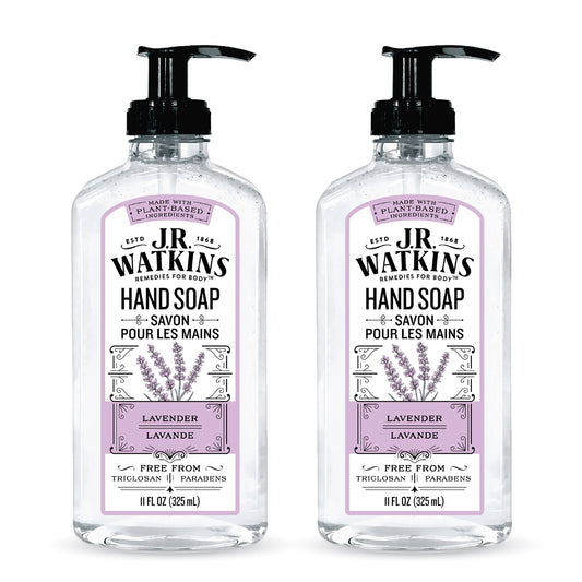 J. R. Watkins Liquid Hand Soap - Lavender - 11 Fl Oz (Pack of 2) Beauty & Personal Care J.R. Watkins