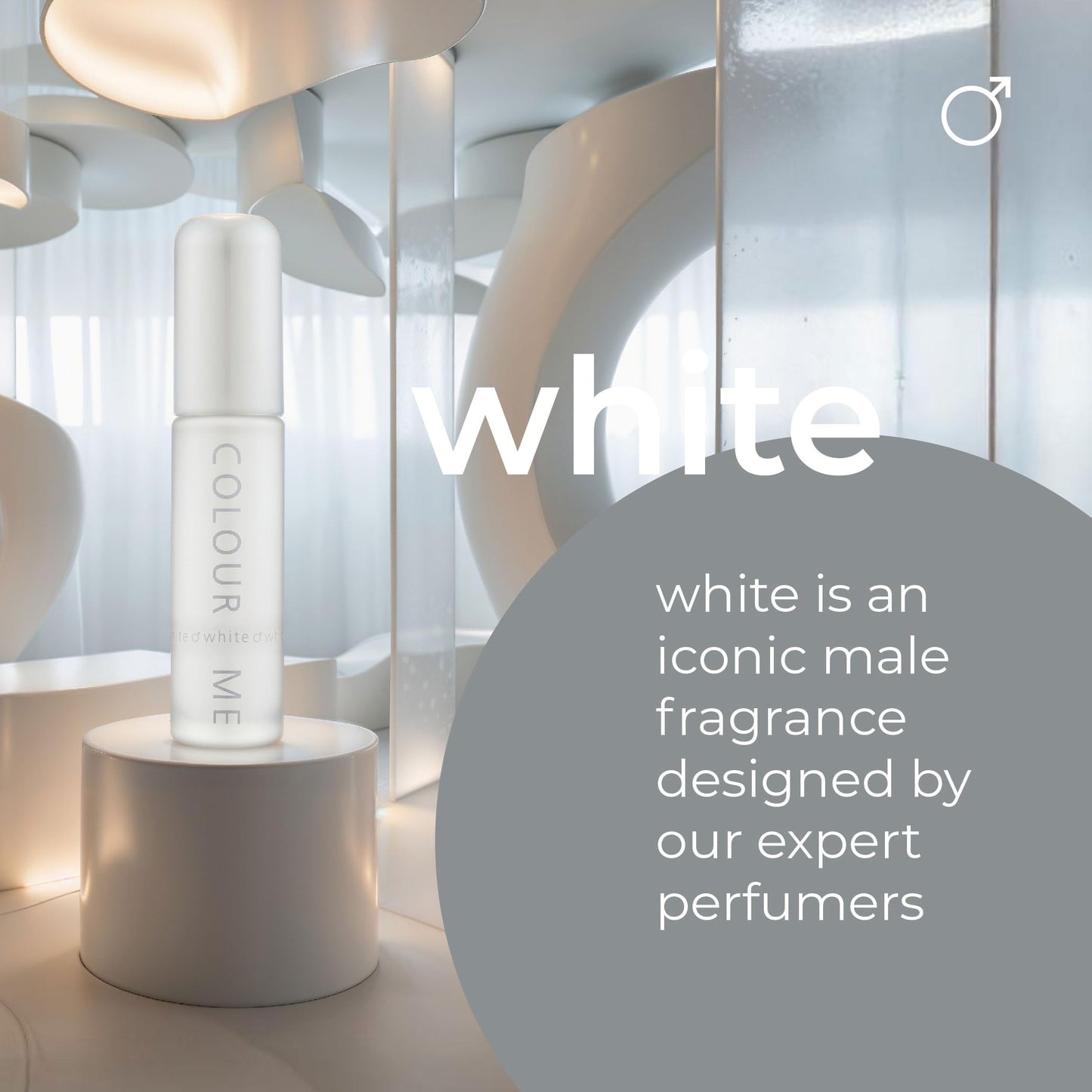 Colour Me Homme White by Milton-Lloyd for Men - 1.7 oz EDT Spray