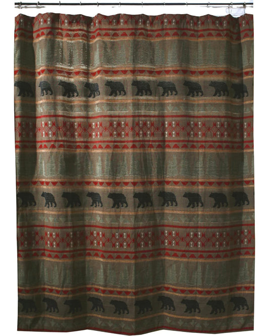 Carstens, INC JB4006 Shower Curtain, Brown