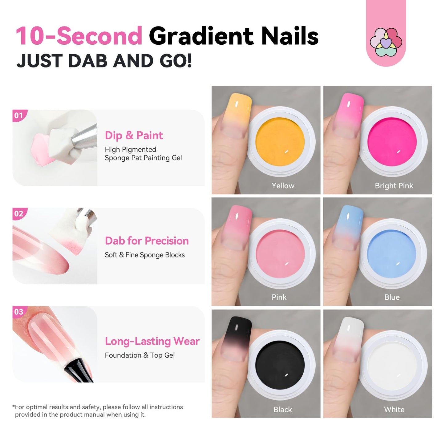 SAVILAND 6 Colors Spider Gel, Matrices Gel with Gel Paint Design Nail Art Wire Drawing Gel for Line (White black red blue yellow silver) Beauty and Personal Care SAVILAND
